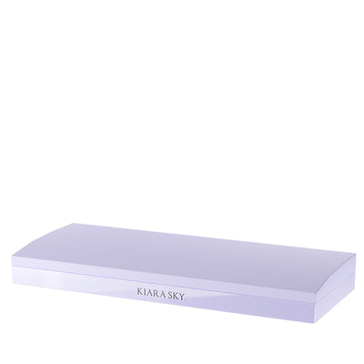 Folded Purple Arm Rest by Kiara Sky
