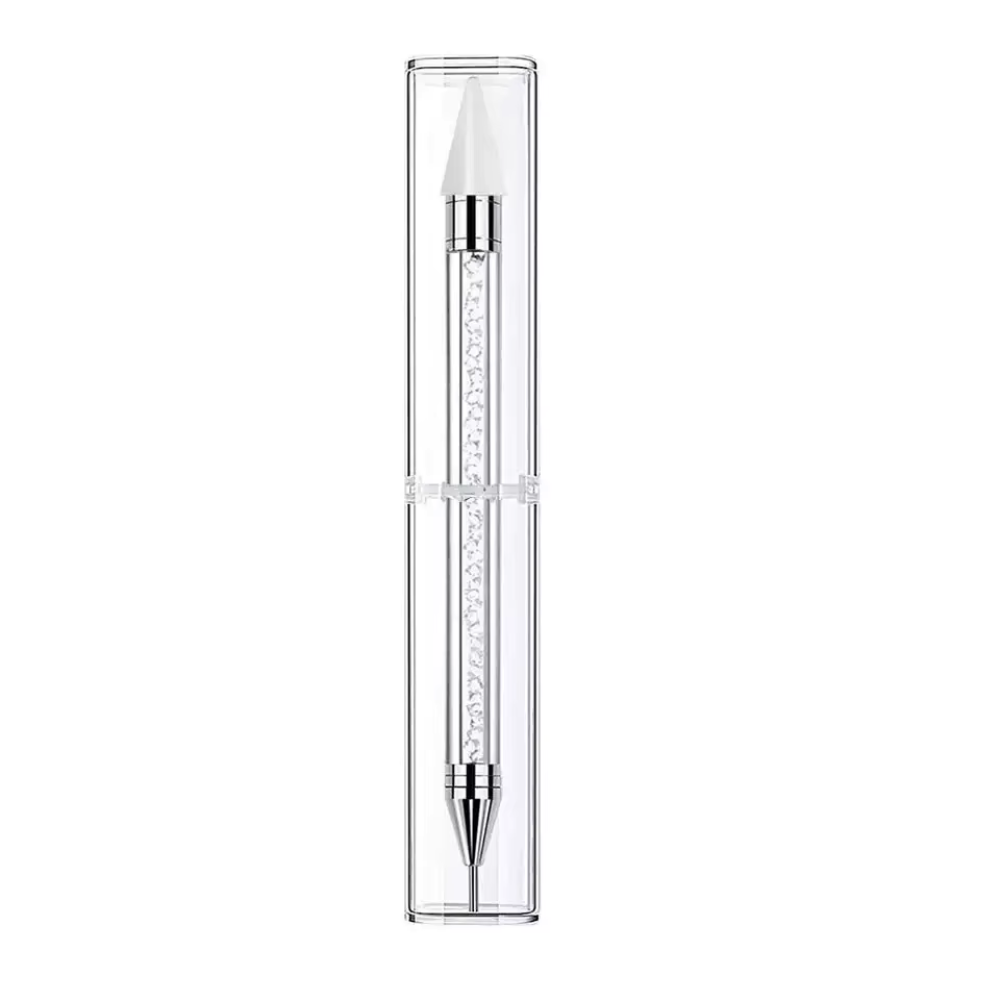 White Crystal Rhinestone Picker