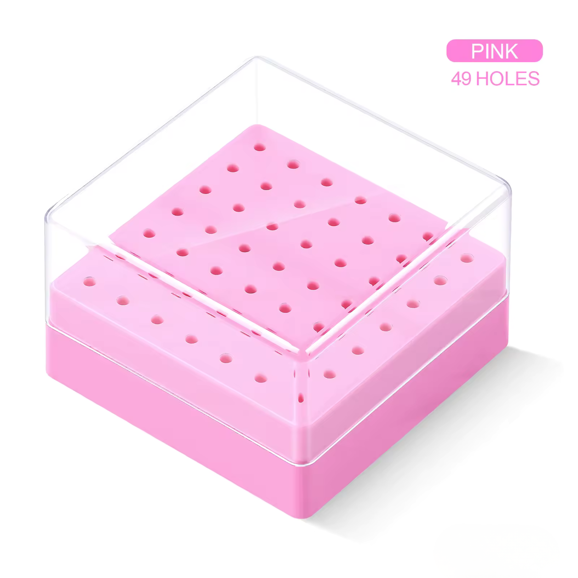 Nail Drill Bit Holder 49 Slots