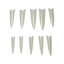 Nail Premade Natural Tips - Stiletto