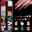 Nail Art Charms 12 Grid - Christmas