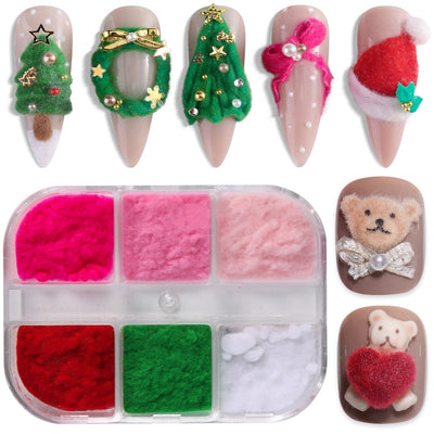 Nail Decorative Art - Velvet Fluffy Powder