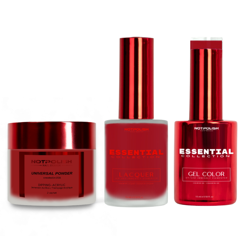 Hot Red Essential Trio by Notpolish