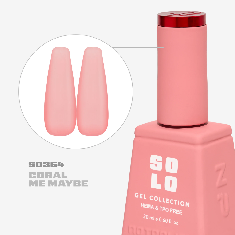 Notpolish Solo Gel - SO354 Coral Me Maybe