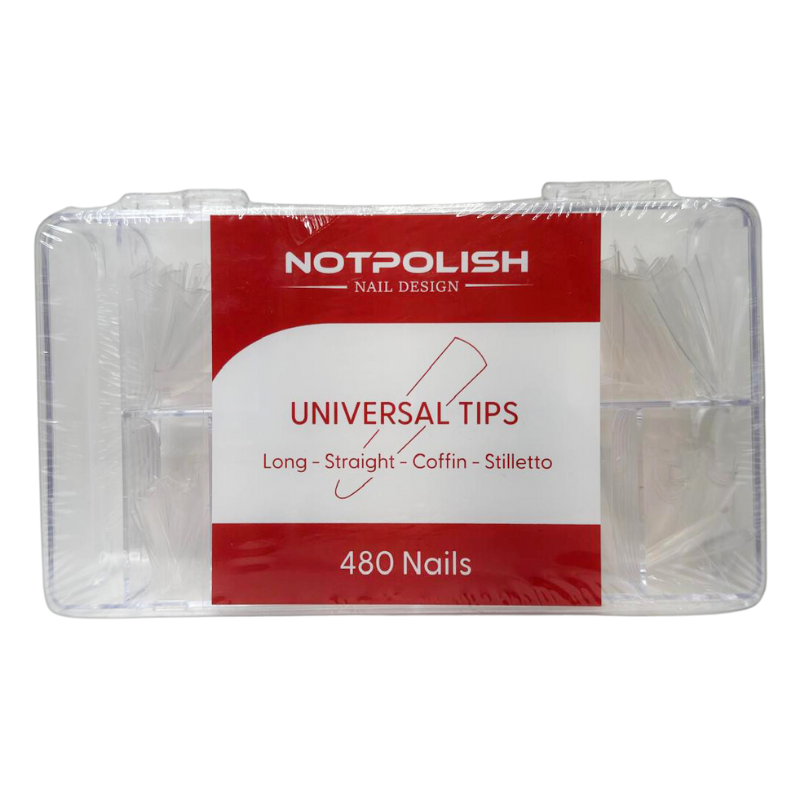 Notpolish UNIVERSAL TIPS LONG | STRAIGHT | COFFIN | STILETTO