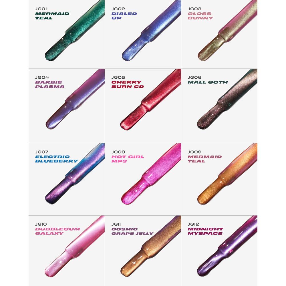 Notpolish Juicy Glow Cat Eye Gel Collection - 12 Colors example