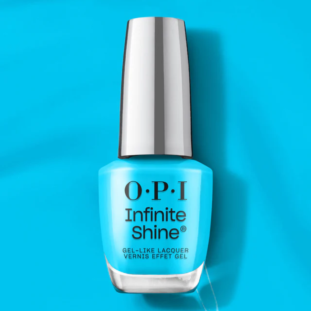 OPI Infinite Shine L215 Beach Party Teal Dawn