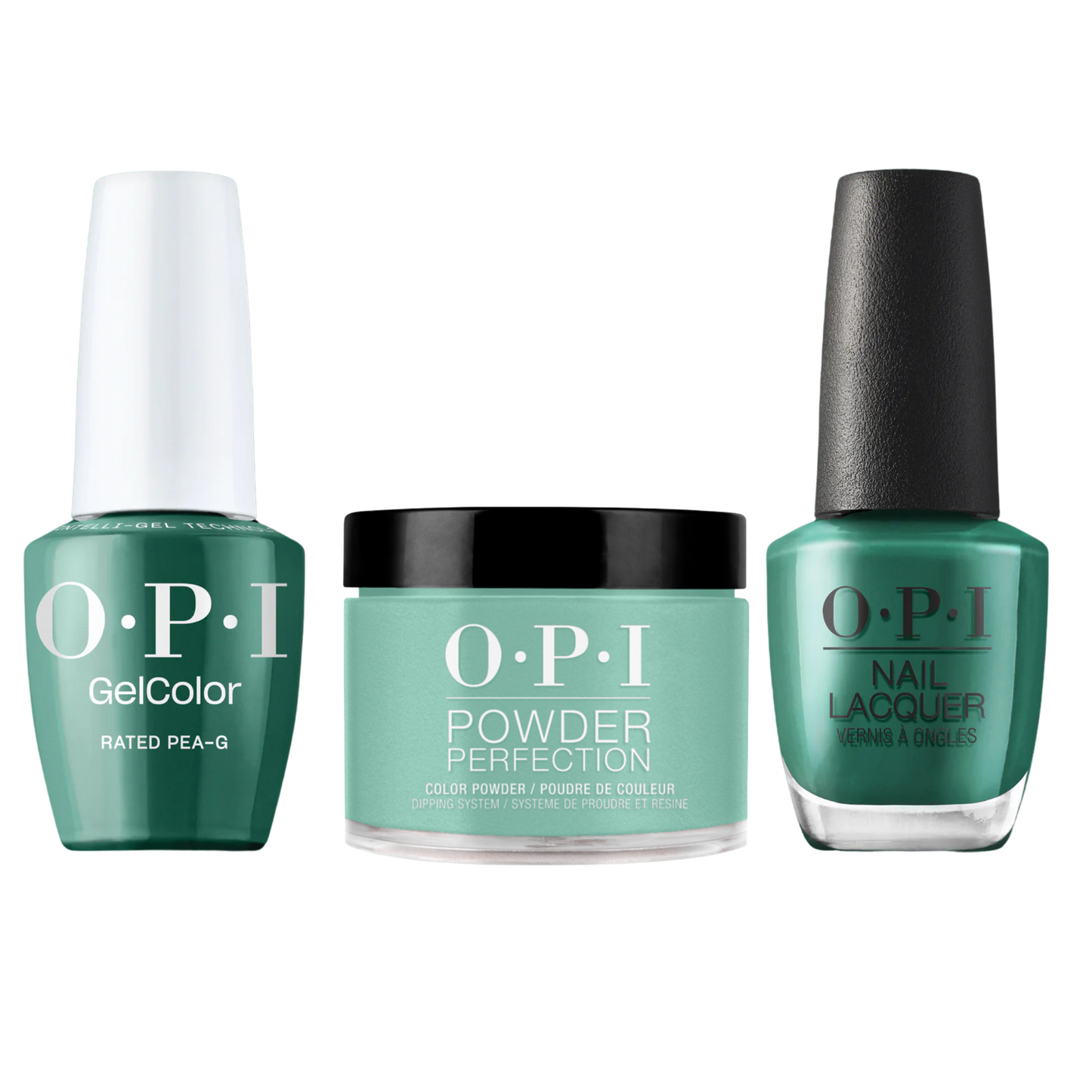 OPI Intelli-Gel Trio - H007 Rated Pea-G