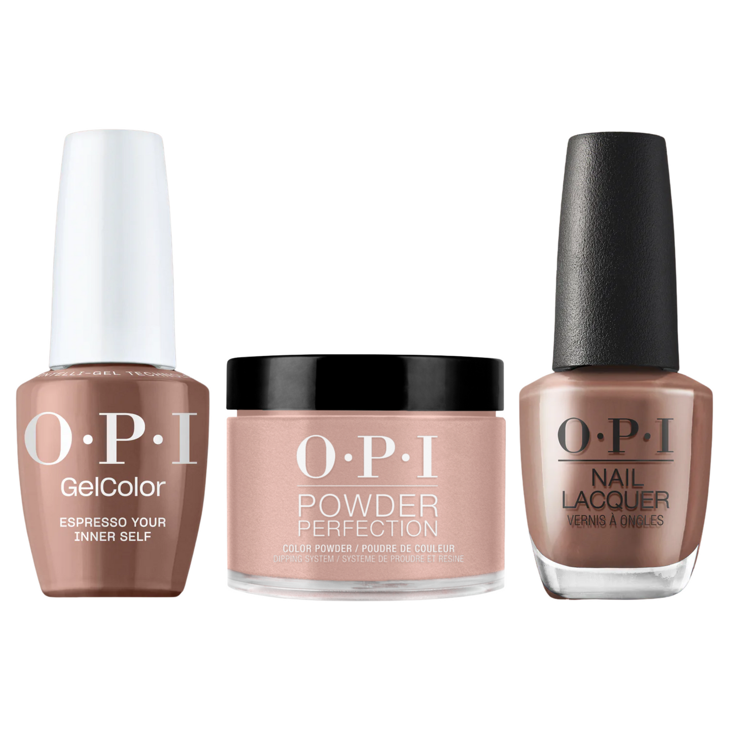 OPI Intelli-Gel Trio - LA04 Espresso Your Inner Self