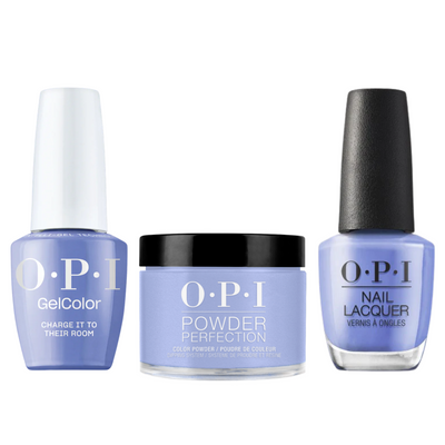 OPI Intelli-Gel Trio - P009 Charge It To Their Room