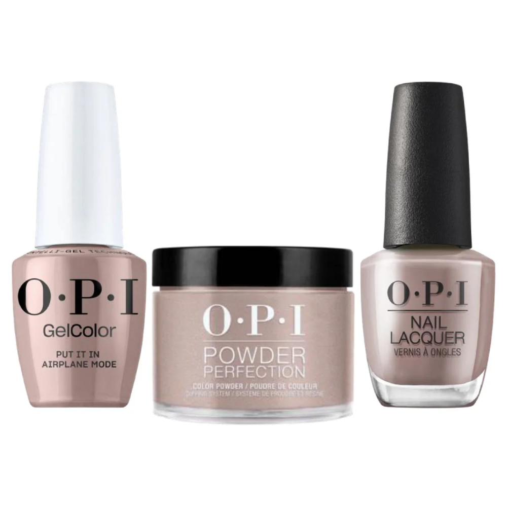 OPI Intelli-Gel Trio - S062 Put It In Airplane Mode