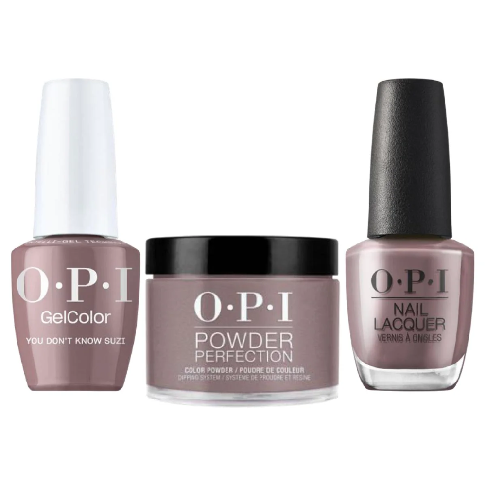 OPI Intelli-Gel Trio - S063 You Don't Know Suzi