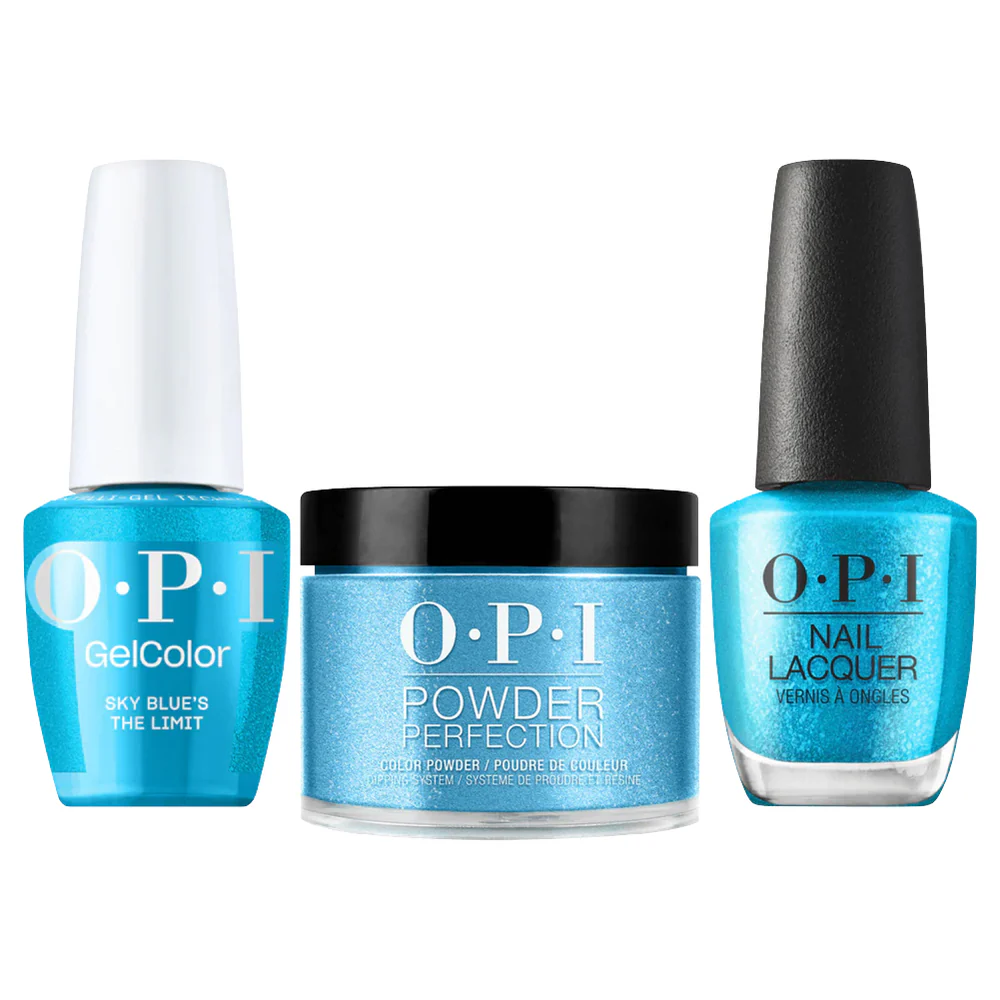 OPI Intelli-Gel Trio - S077 Sky Blue's the Limit