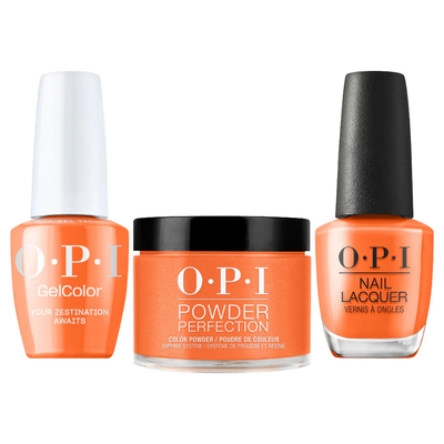 OPI Intelli-Gel Trio - S084 Your Zestination Awaits