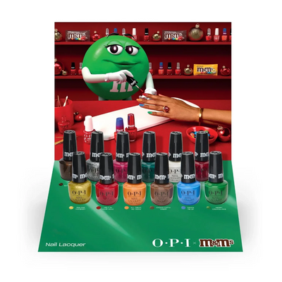 OPI M&M's Holiday Polish Collection - 12 Colors