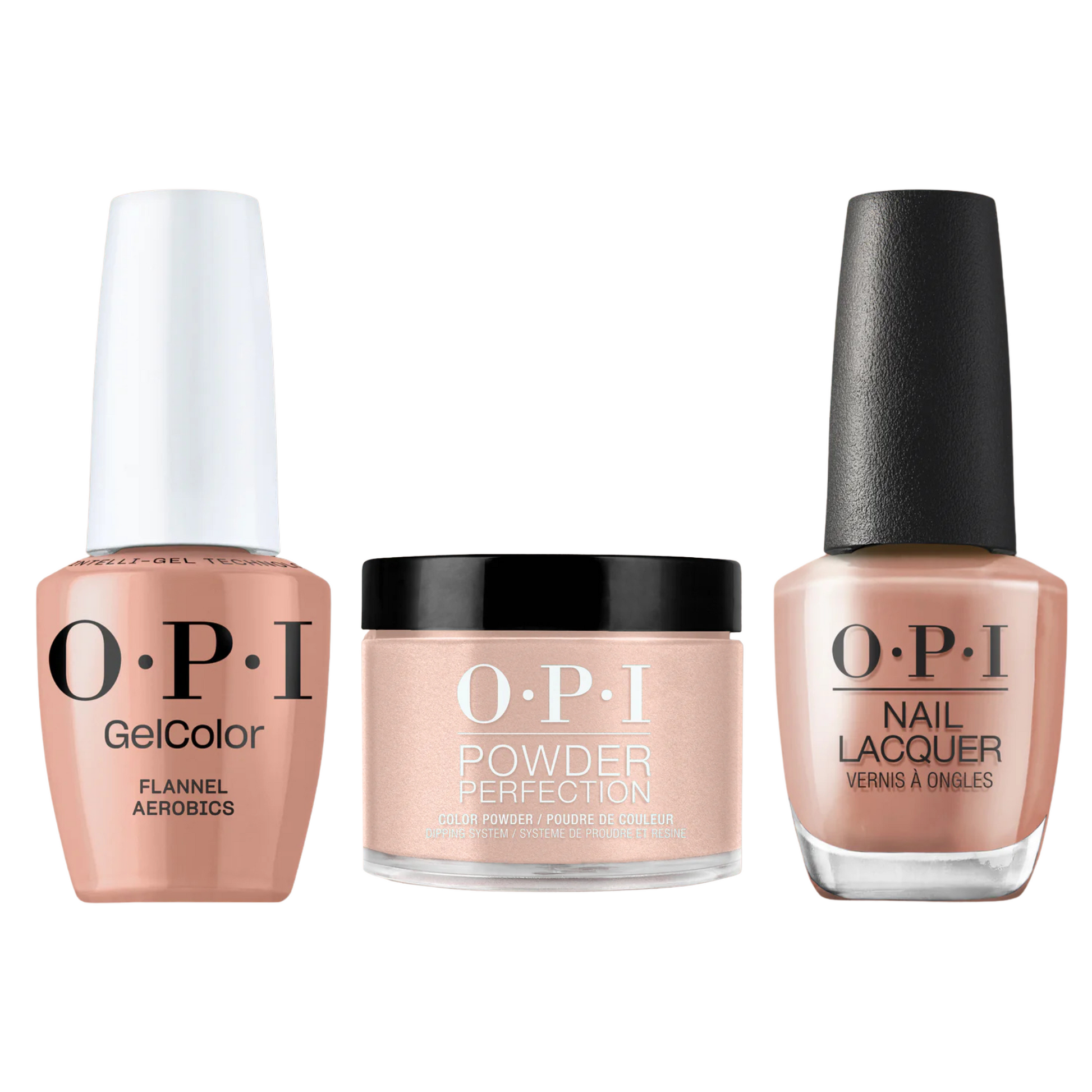 OPI Intelli-Gel Trio - F027 Flannel Aerobics