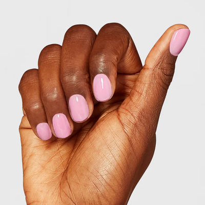 OPI Intelli-Gel - H48 Lucky Lucky Lavender hand