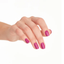 OPI Intelli-Gel - L19 No Turning Back From Pink Street hand