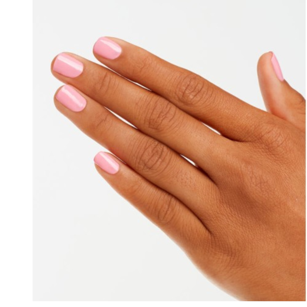 OPI Polish - S95 Pink-ing of You hand