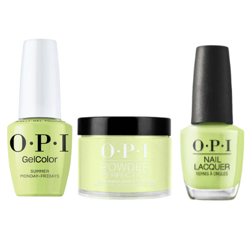 P012 Summer Monday-Fridays Intelli-Gel Trio by OPI