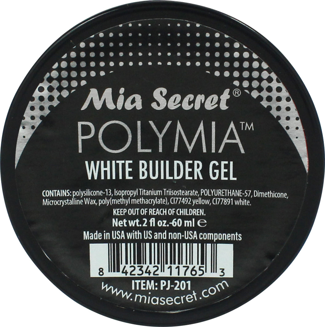 White Polymia Builder Gel 60ml by Mia Secret