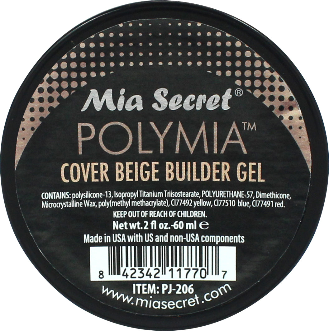 Cover Beige Polymia Builder Gel 60ml by Mia Secret