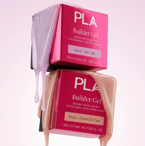 PLA Builder Gel Soft Focus Collection - 12 Colors