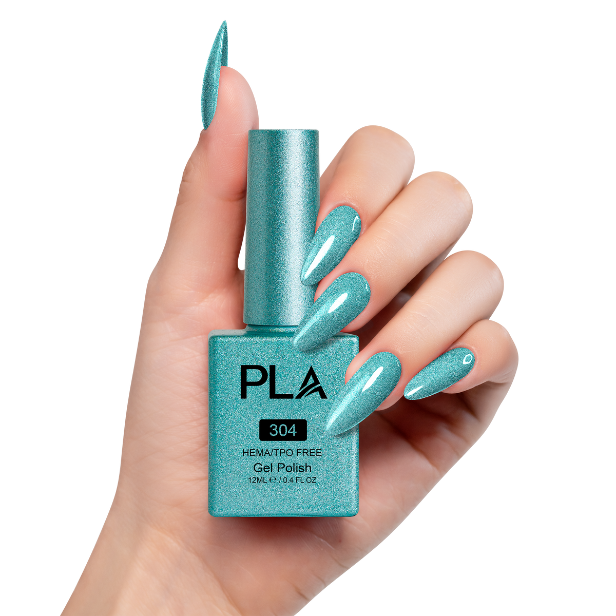 PLA Gel & Polish Duo - 304 Twinklin' Turquoise