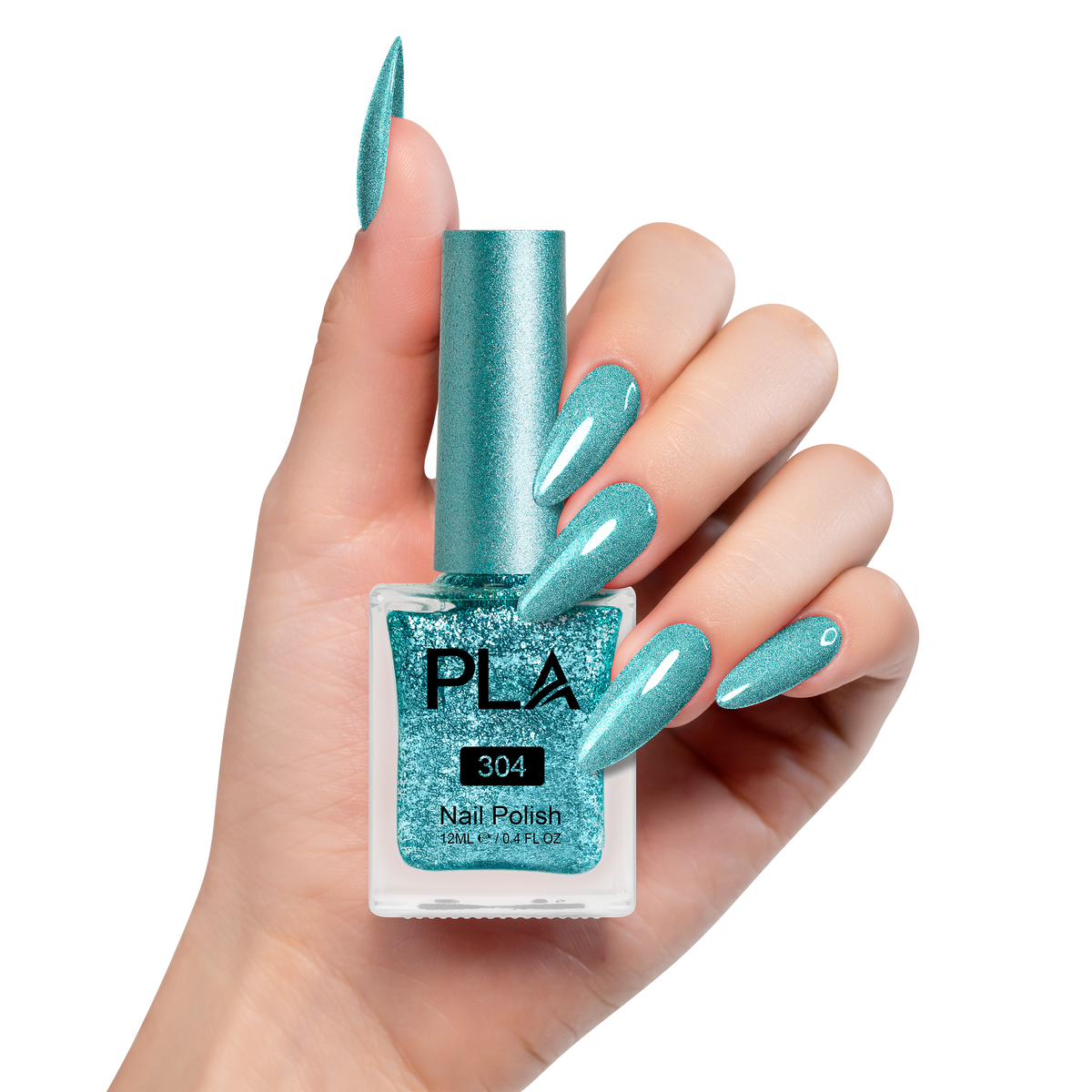 PLA Gel & Polish Duo - 304 Twinklin' Turquoise