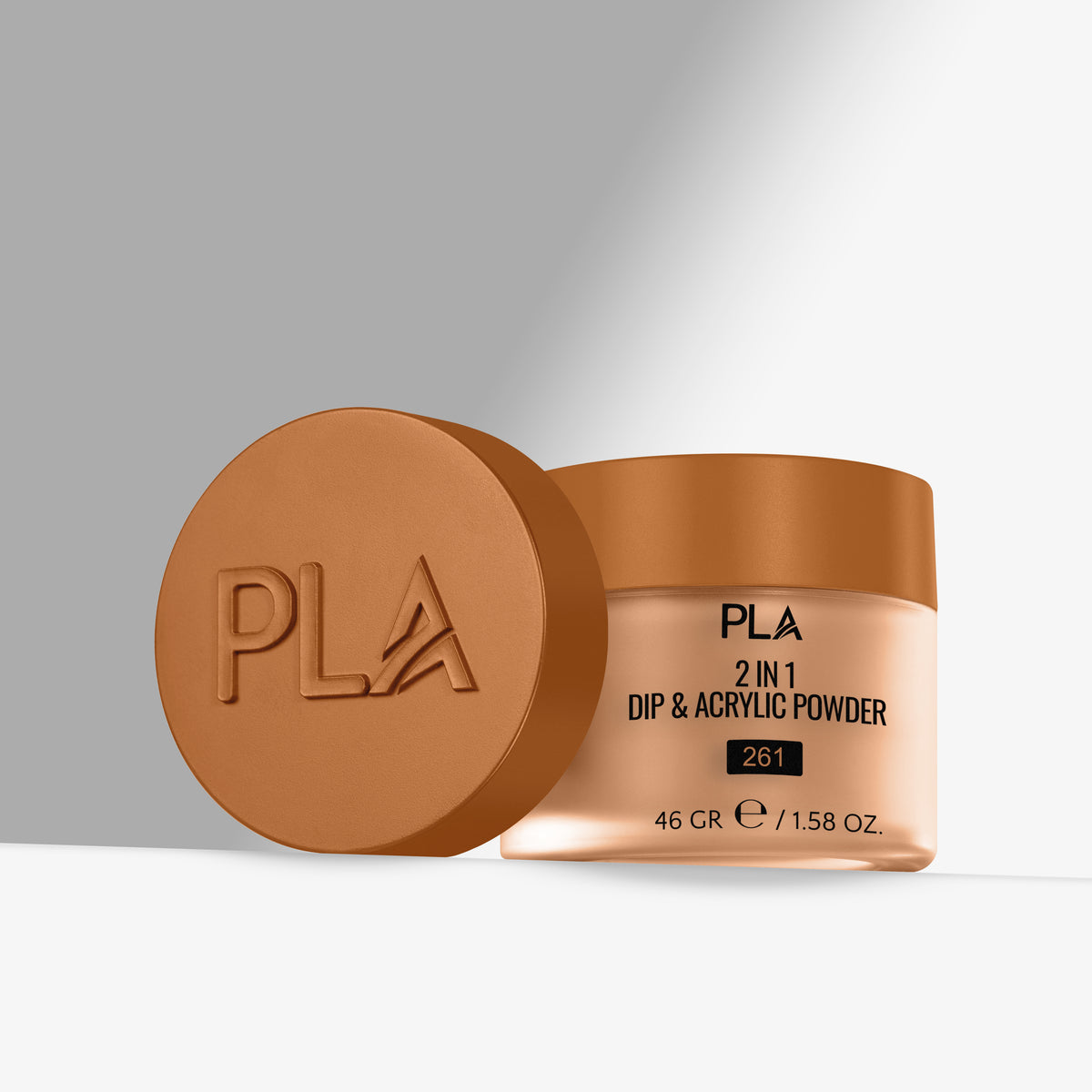 PLA 2-in-1 Dip & Acrylic Powder - 261 Pumpkin Nice Latte