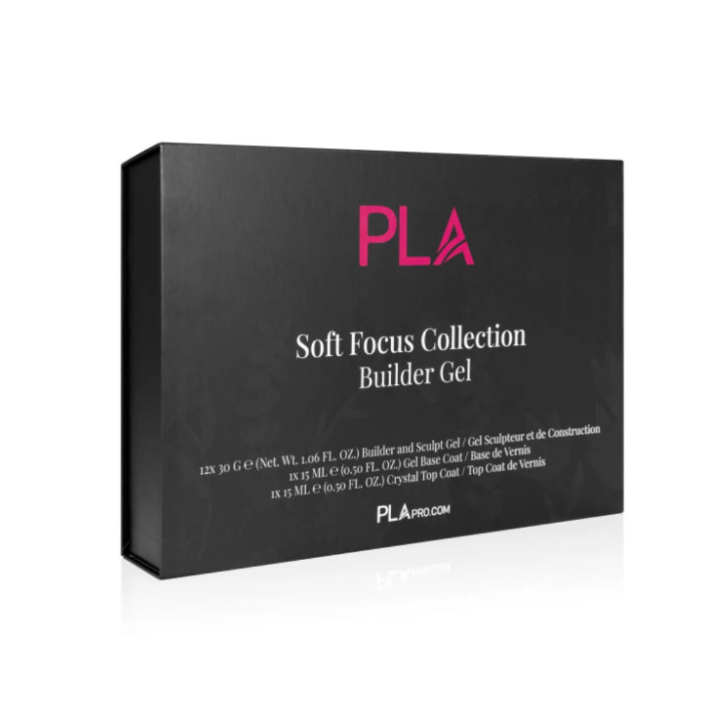 PLA Builder Gel Soft Focus Collection - 12 Colors