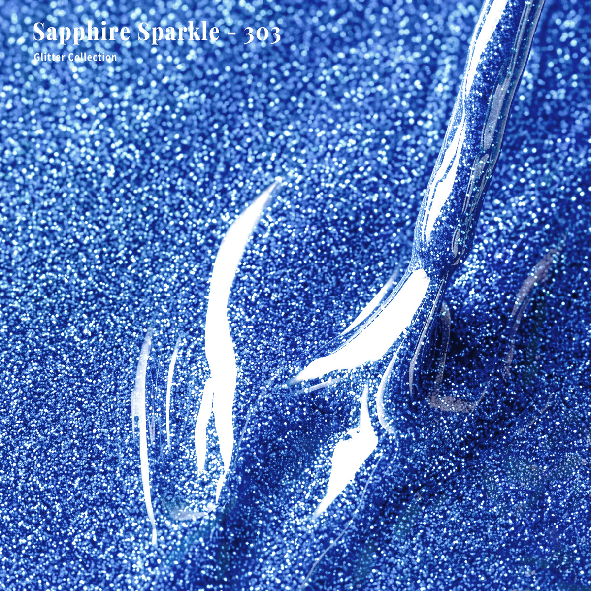 PLA Gel & Polish Duo - 303 Sapphire Sparkle