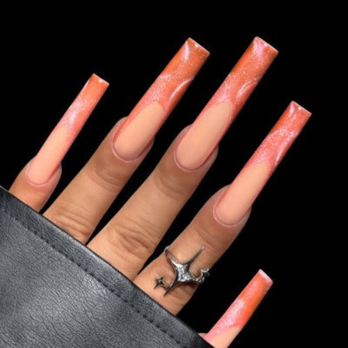 swatch of MFX508 Peachspark Magnetic FX Gel by Kiara Sky