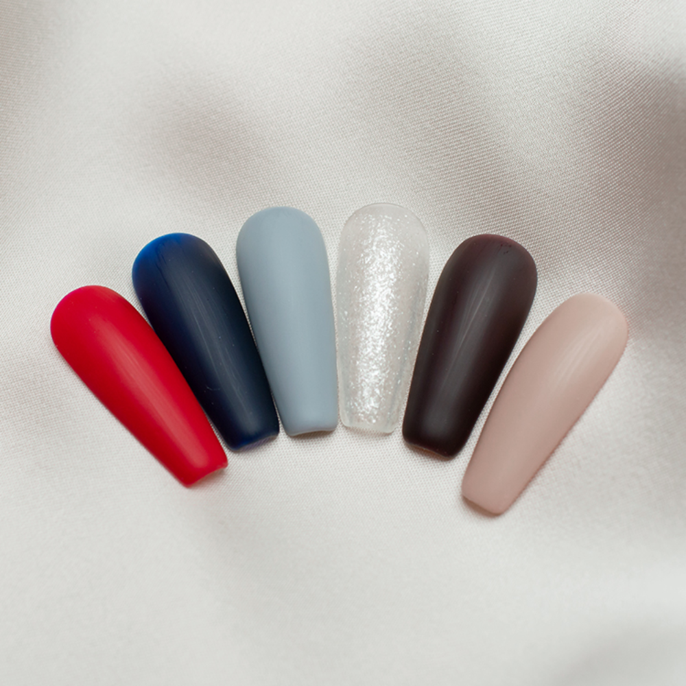 Perfect Match Pro Matte Top Coat swatches