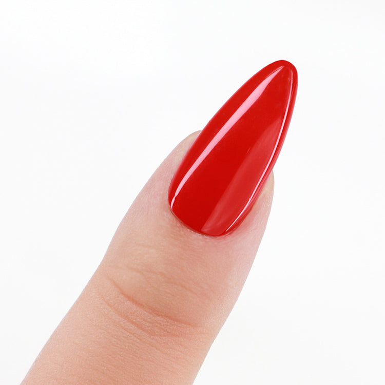 swatch of Perfect Match Pro Powder Scarlet Flame 