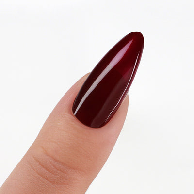 swatch of Perfect Match Pro Powder Crimson Cabernet