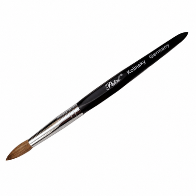 Petal Black 6 Angle Acrylic Brush