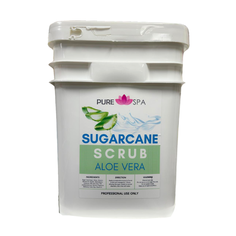 Aloe Vera Sugar Scrub 5 Gallon by PureSpa 