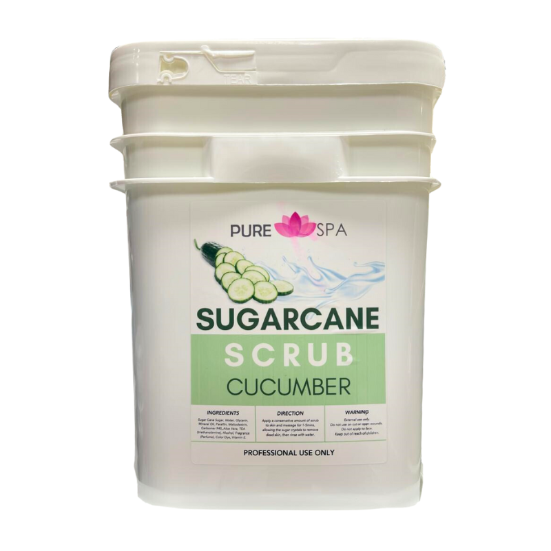 Cucumber Sugar Scrub 5 Gallon by PureSpa 