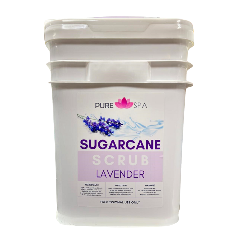 Lavender Sugar Scrub 5 Gallon by PureSpa 