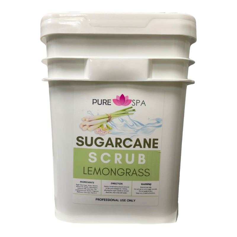 Lemongrass Sugar Scrub 5 Gallon by PureSpa 