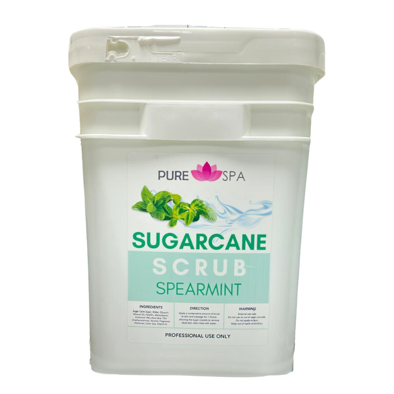 Spearmint Sugar Scrub 5 Gallon by PureSpa 