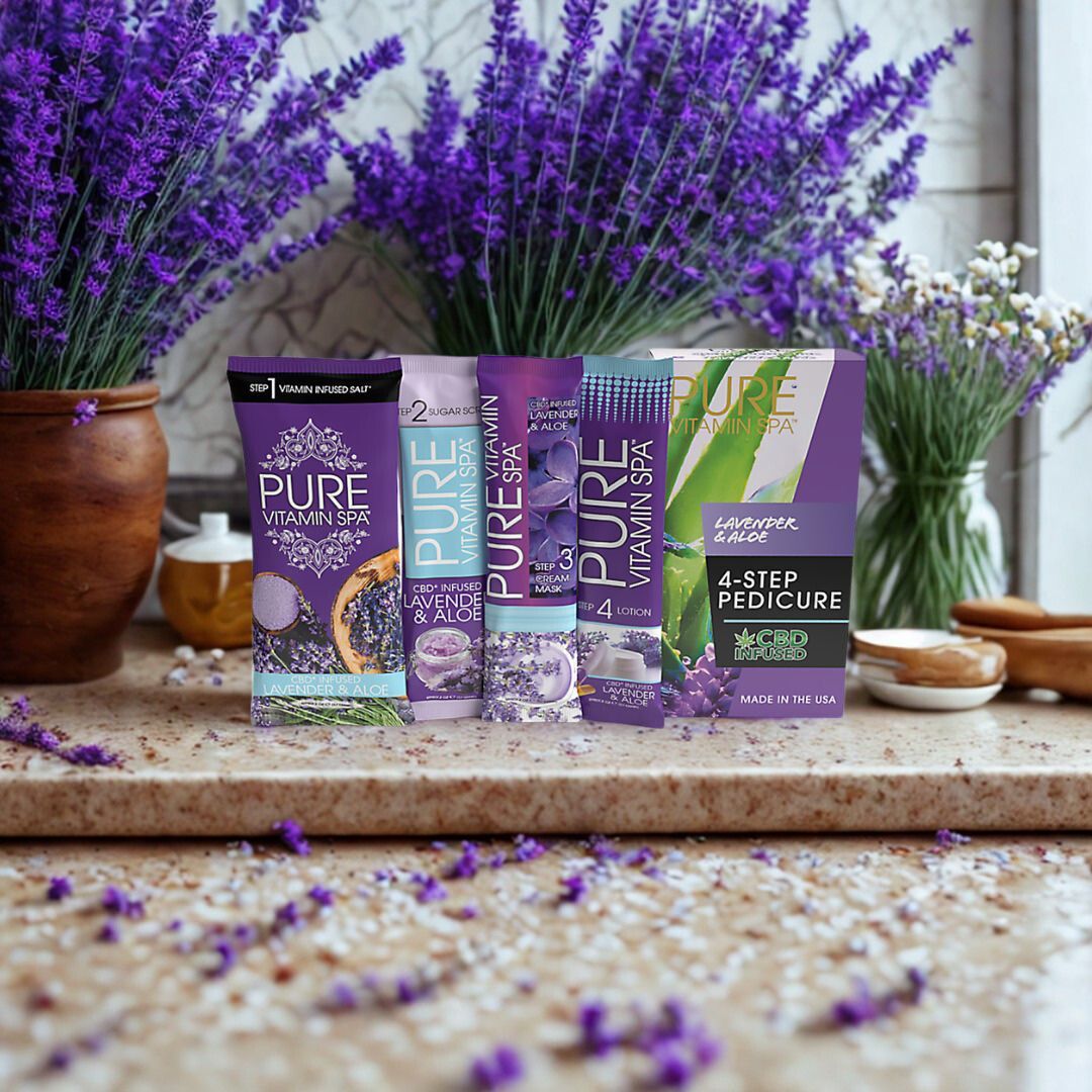 Pure Vitamin Spa 4 Step Lavender & Aloe