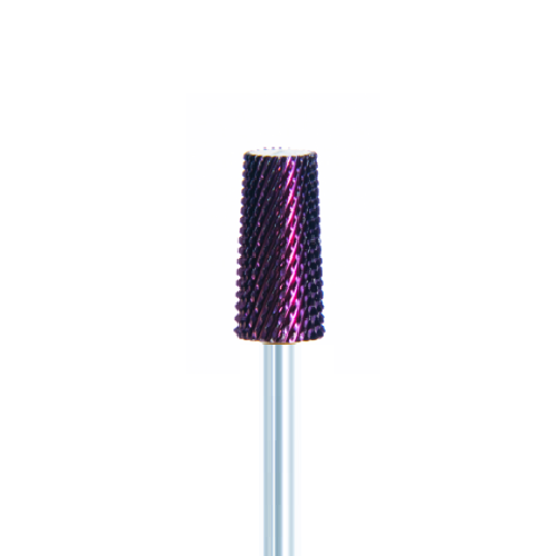 Taper Medium Purple Carbide Bit with 3/32" Shaft