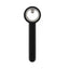 Black Ring Cat Eye Magnet tool for creating circular magnetic cat eye nail designs with magnetic gel polish.