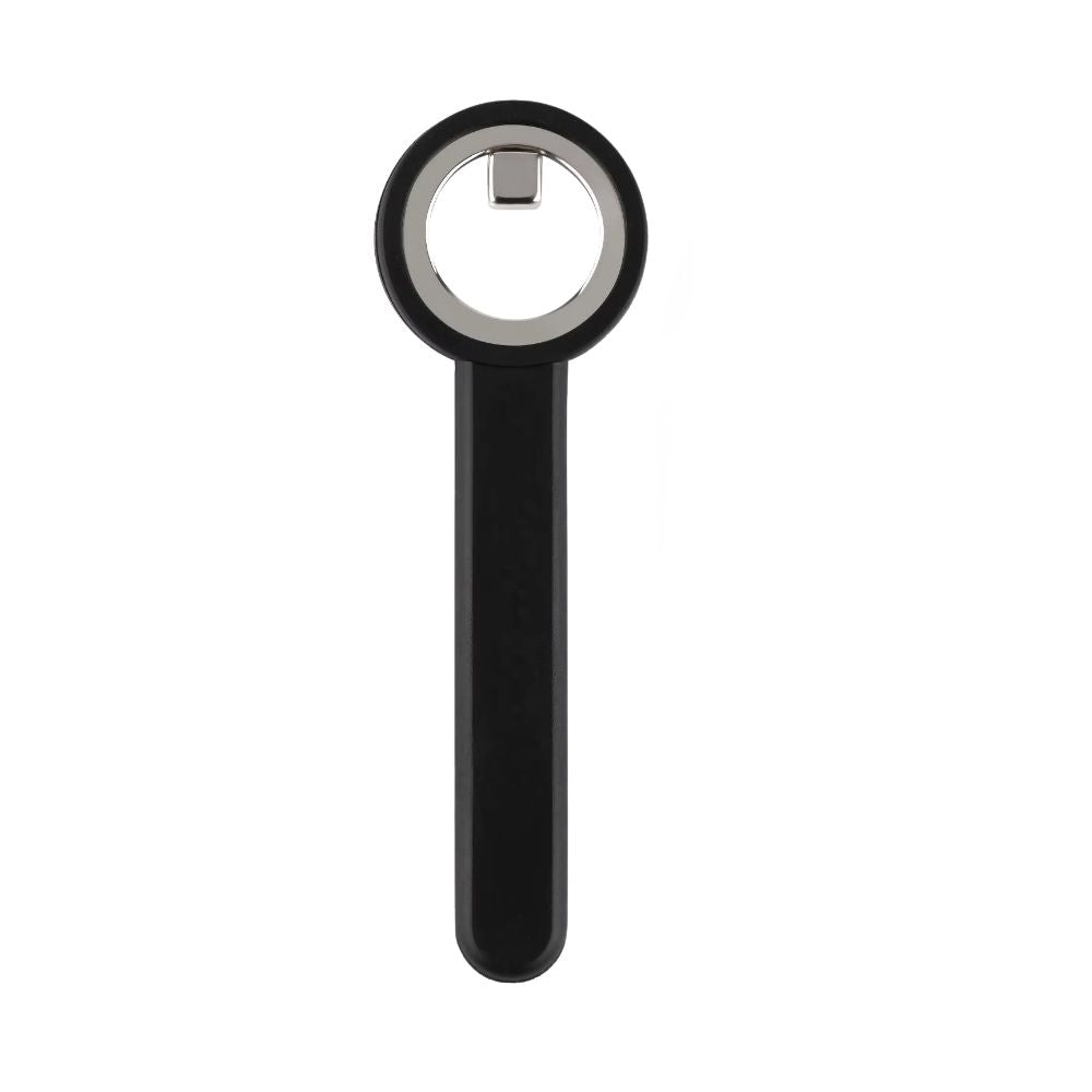 Black Ring Cat Eye Magnet tool for creating circular magnetic cat eye nail designs with magnetic gel polish.