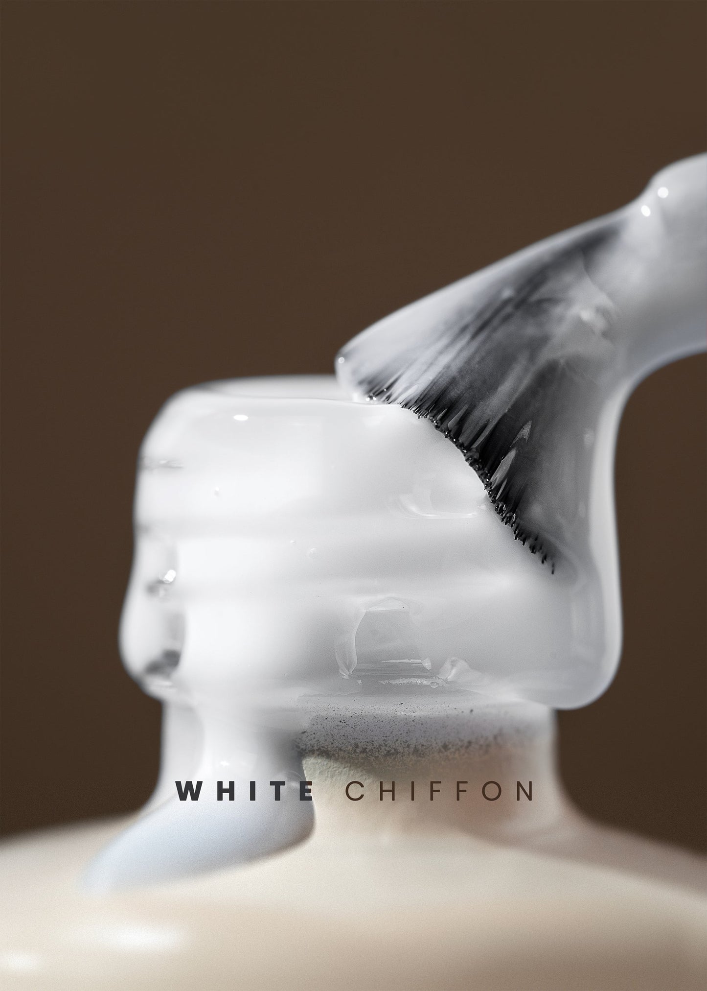 Example 1 of V Beauty Pure I White Chiffon Rubber Base