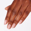 hands wearing SH4 Bare My Soul Intelli-Gel Duo by OPI