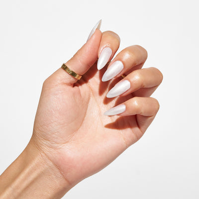 hands wearing Notpolish Solo Gel JUST ENOUGH