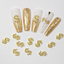 Nail Charms - Gold Money Sign 10pc